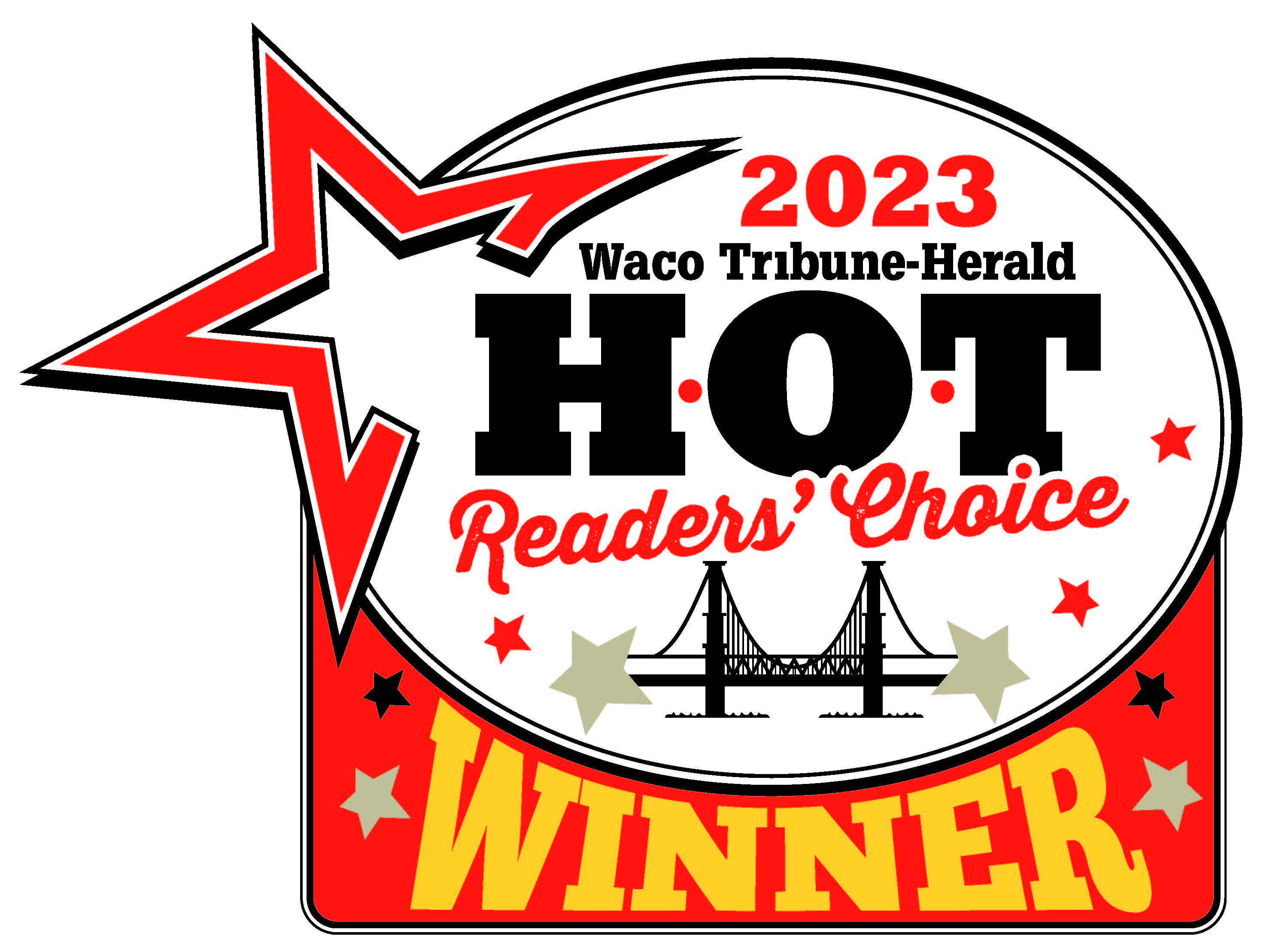 2023 Waco HOT Readers Choice award